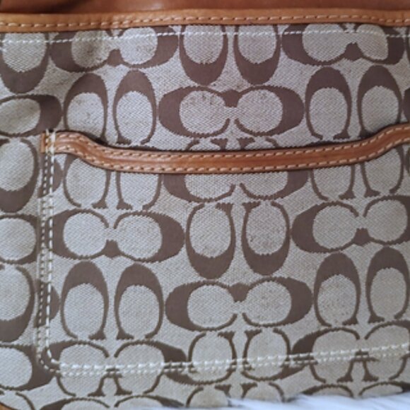 Coach Bleecker Legacy Signature C Shoulder Bag 2007 style 11434 - Picture 9 of 13